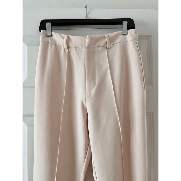 BOA Cream Pants, High Waist, Flare, Neutral, Because of Alice, Flared, Trousers - Picture 3 of 8